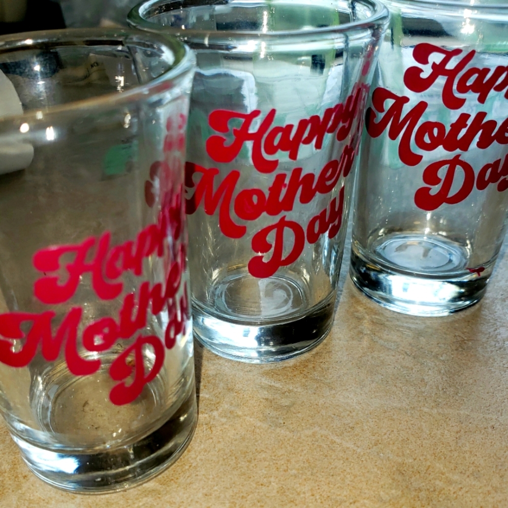 Custom shot glasses
